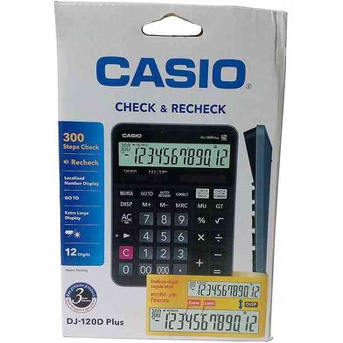 Casio calculator sales dj120d price